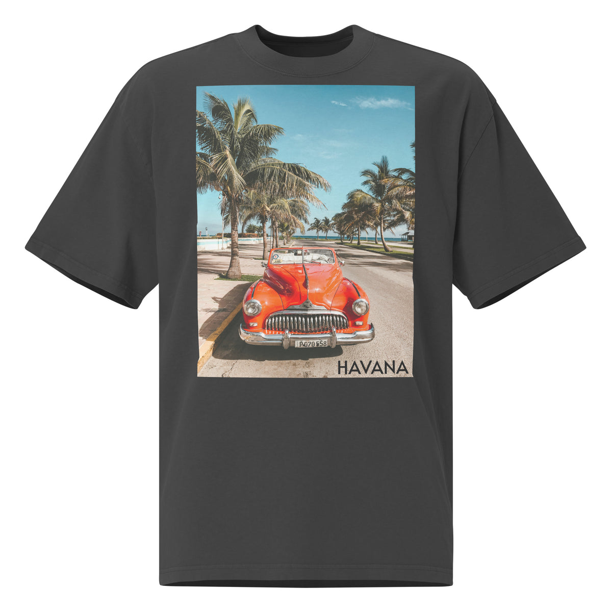 Havana Oversized faded t-shirt